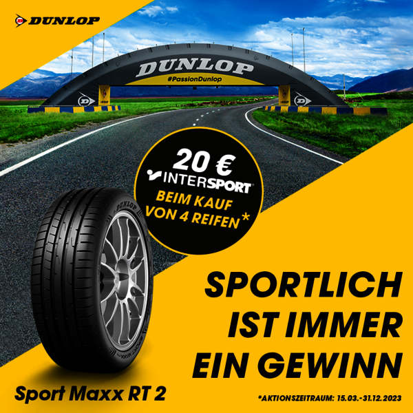 Dunlop Intersport Gutschein